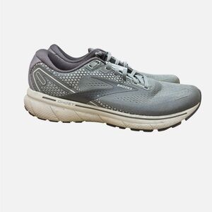 Brooks Shoes Mens 11 Ghost 14 1103691D067 Running Sneakers Gray Gym Athleisure